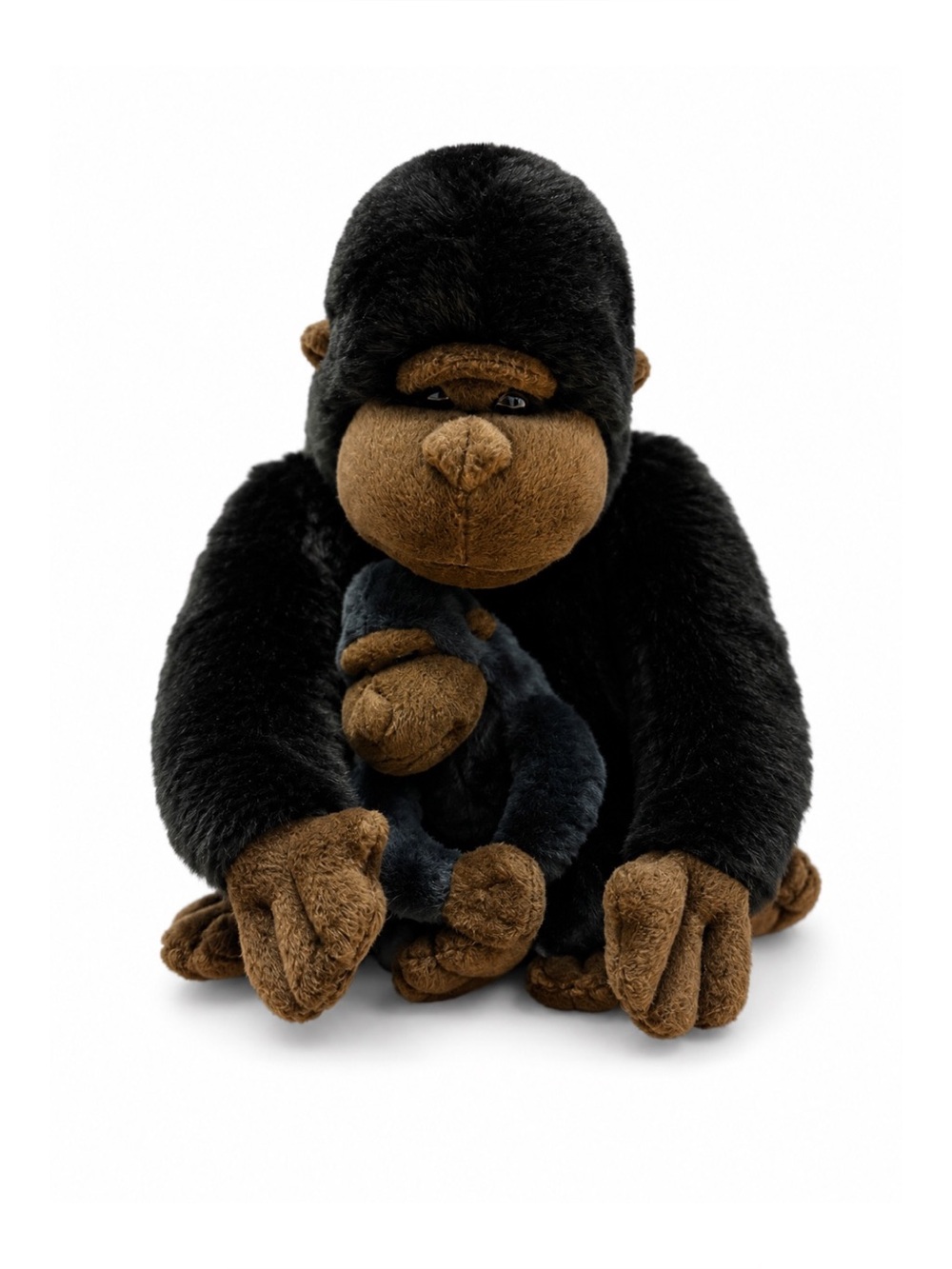 Kohl’s Cares Gorilla Plush w Attached Baby Gorilla Stuffed Animal
